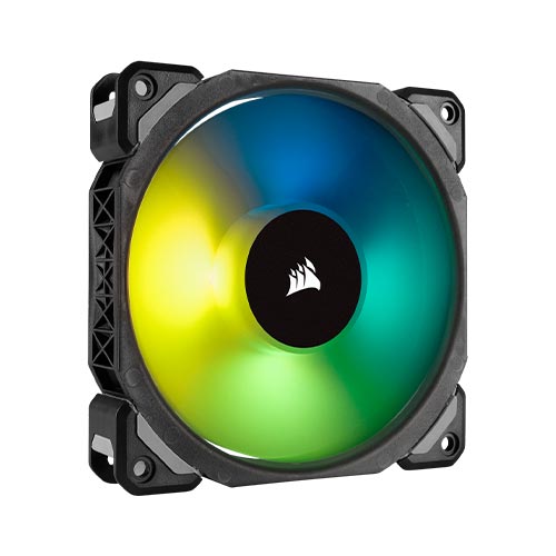 CORSAIR ML120 PRO RGB LED 120MM PWM Premium Magnetic Levitation Fan — Single Pack
