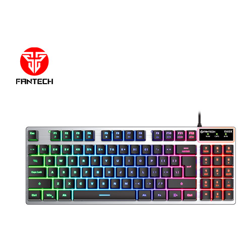 FANTECH FIGHTER K613X Aluminium Backlit Gaming Keyboard