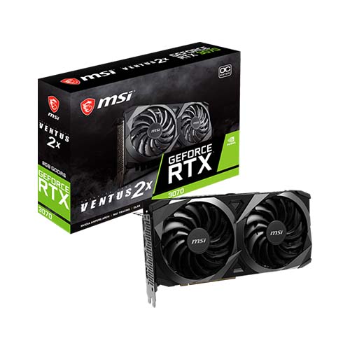 MSI GeForce RTX 3070  VENTUS 2X 8G OC LHR